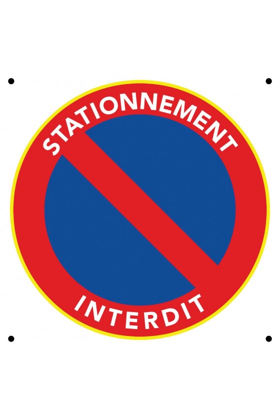Panneau de stationnement interdit